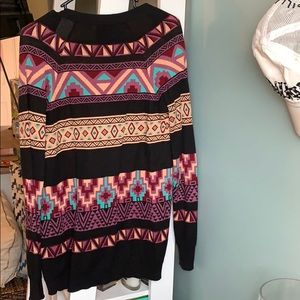 Aztec colorful sweater